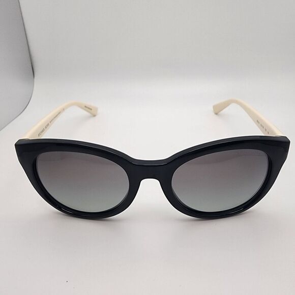 Michael Kors Champagne Beach Black & Cream Sunglasses